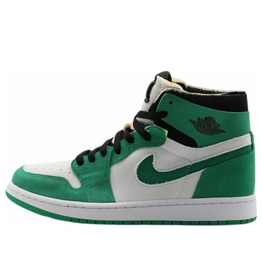 (WMNS) Air Jordan 1 High Zoom Comfort 'Stadium Green'  CT0979-300 Signature Shoe