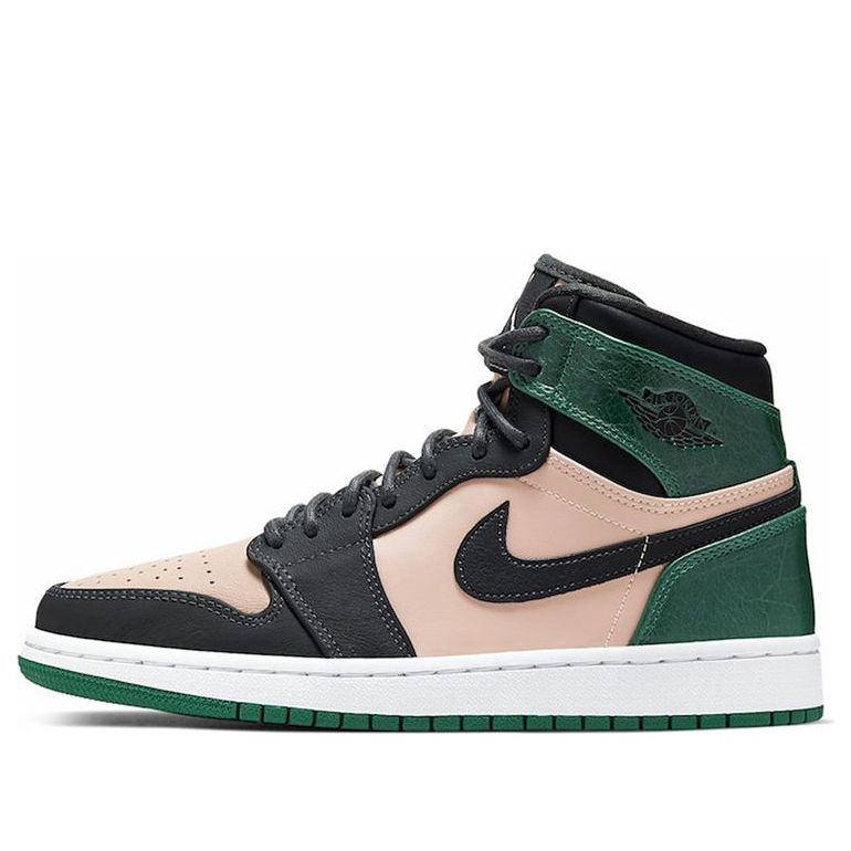 (WMNS) Air Jordan 1 High Premium 'Mystic Green'  AH7389-203 Classic Sneakers